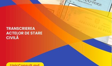Transcrierea certificatului de naștere și căsătorie