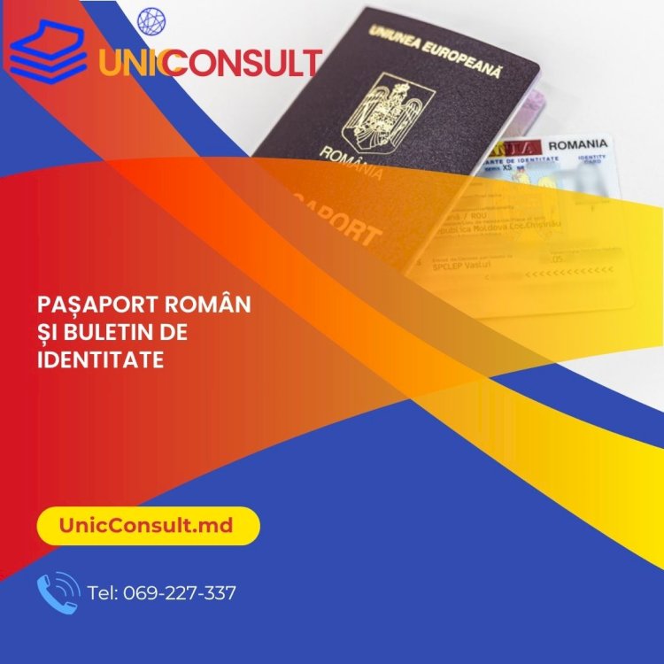 Pașaport românesc și buletin de identitate